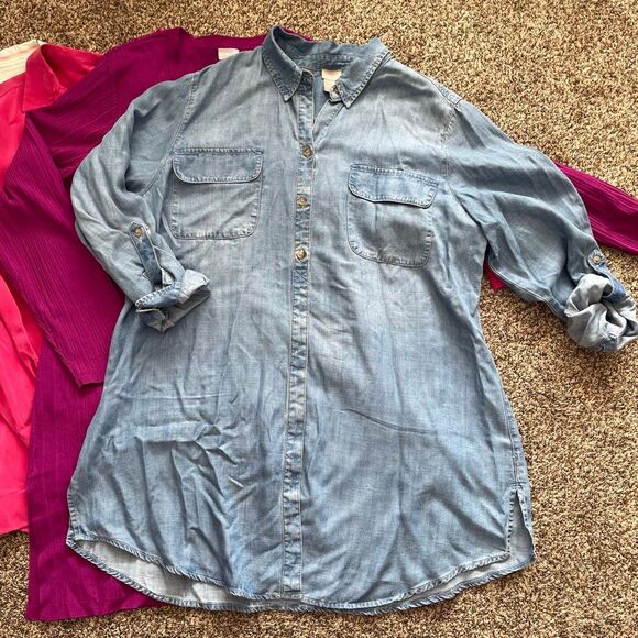 Chico’s size 3 (XL) spring tops shirts - Picture 6 of 13